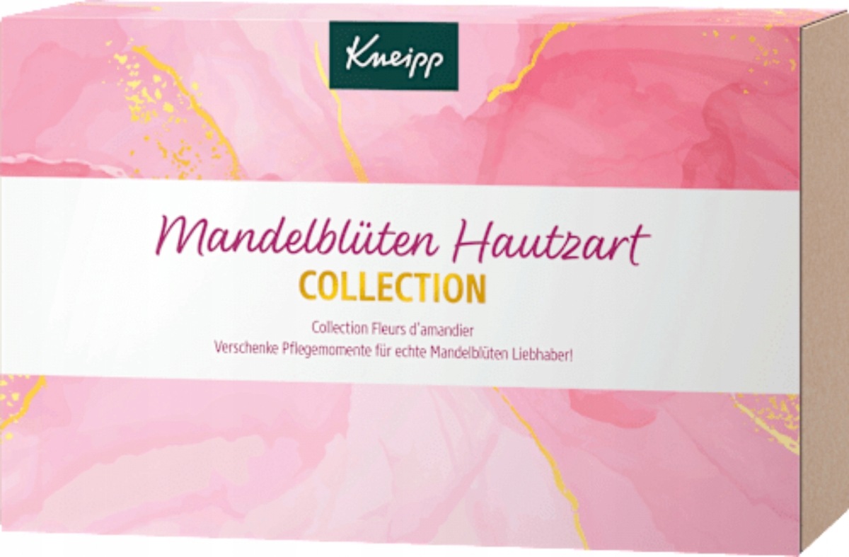 Kneipp Dárková Sada Mandlový květ Hedvábná pokožka 5 dílů Německo