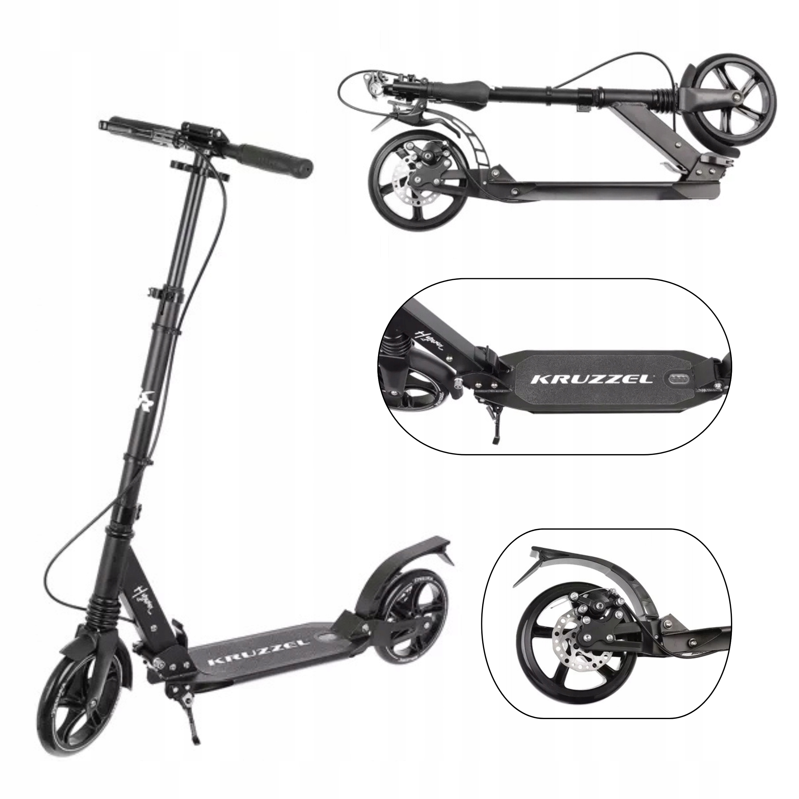 HULAJNOGA DLA DZIECI I DOROSŁYCH SKŁADANA MIEJSKA HYPERION B 23550