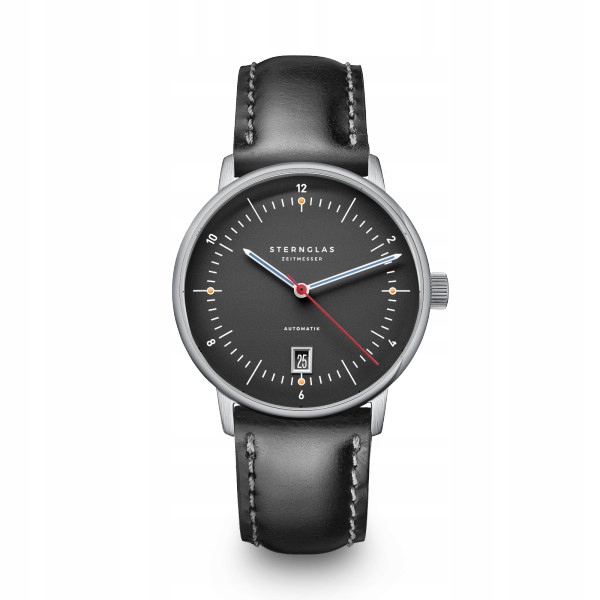 Zegarek Sternglas Naos Pro Automatik, 38 mm S02-NP11-BR02
