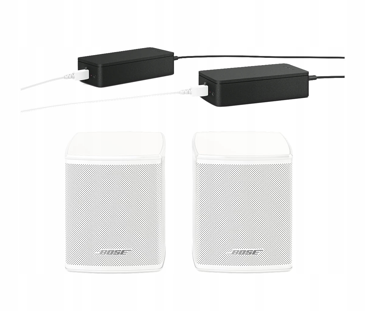 BOSE Głośniki Surround Bezprzewodowe Białe Dźwięk Przestrzenny — miniatura 4