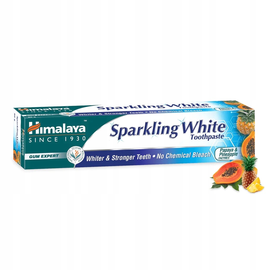 

Himalaya Pasta Do Zębów Sparkling White 80G Papaja