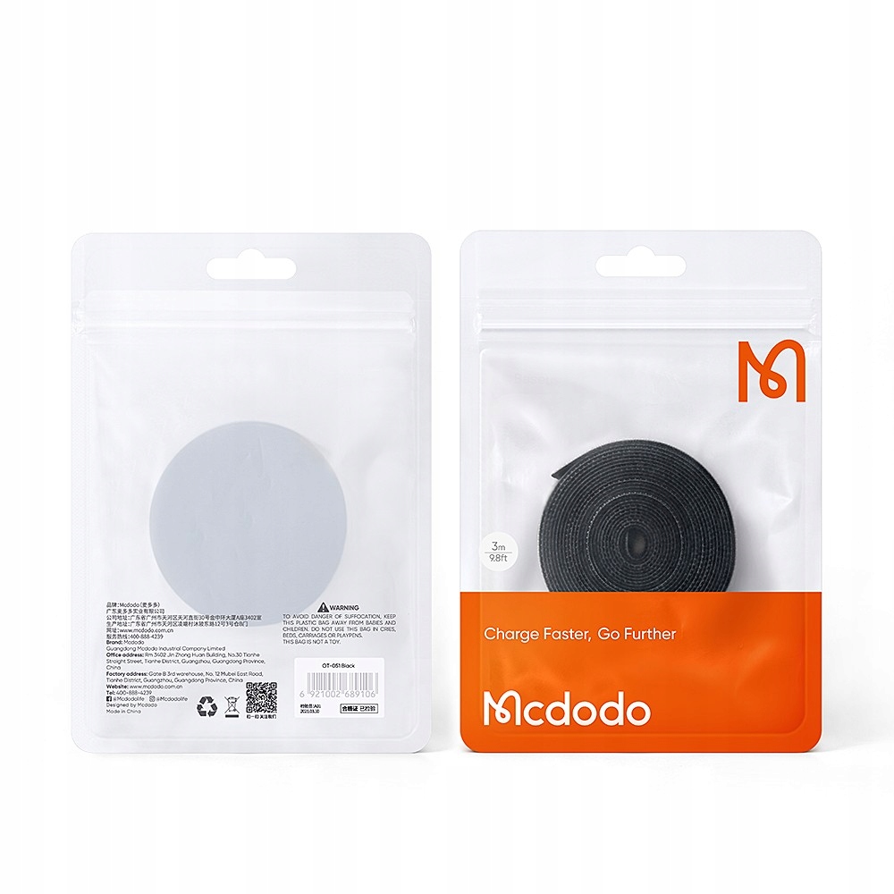 

Organizer Kabli Mcdodo Taśma Rzepowa Magic Tape 1M