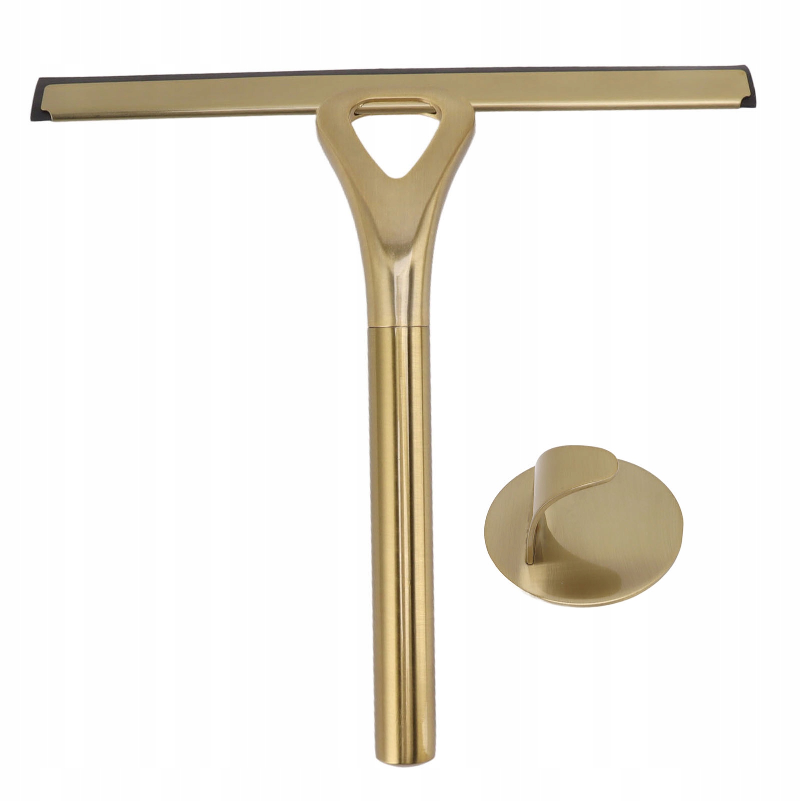 Levně Stěrka Na Vodu Ze Skla Sprchového Koutu Zlatá