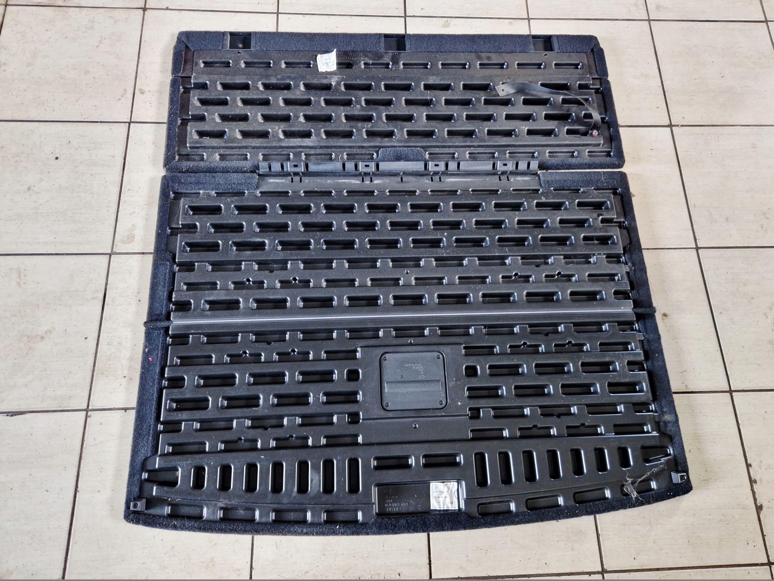 VW GOLF 5 KOMBI filling mats boot upholstery floor