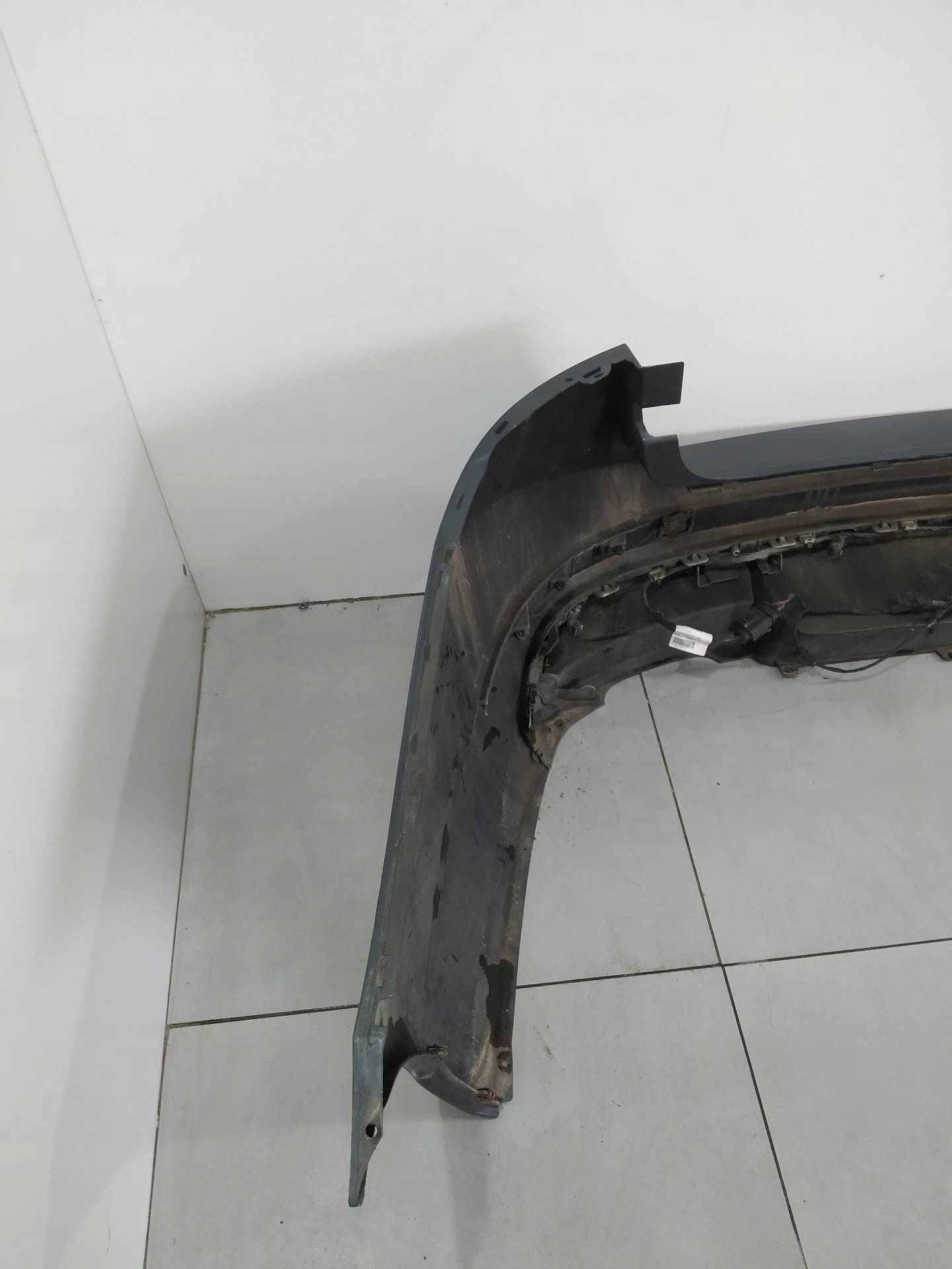 bumper rear part KOMBI PDC grey Skoda Superb III (2015-)