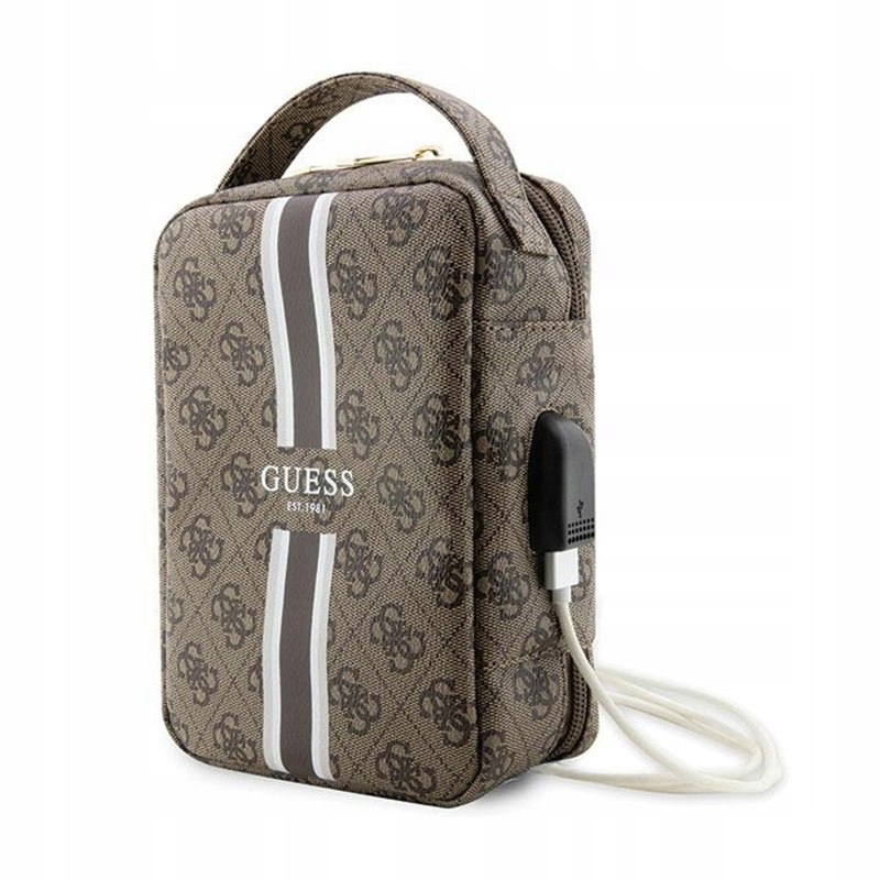 Guess 4G Printed Stripes Travel Universal Bag Organizer na akcesoria (Brą