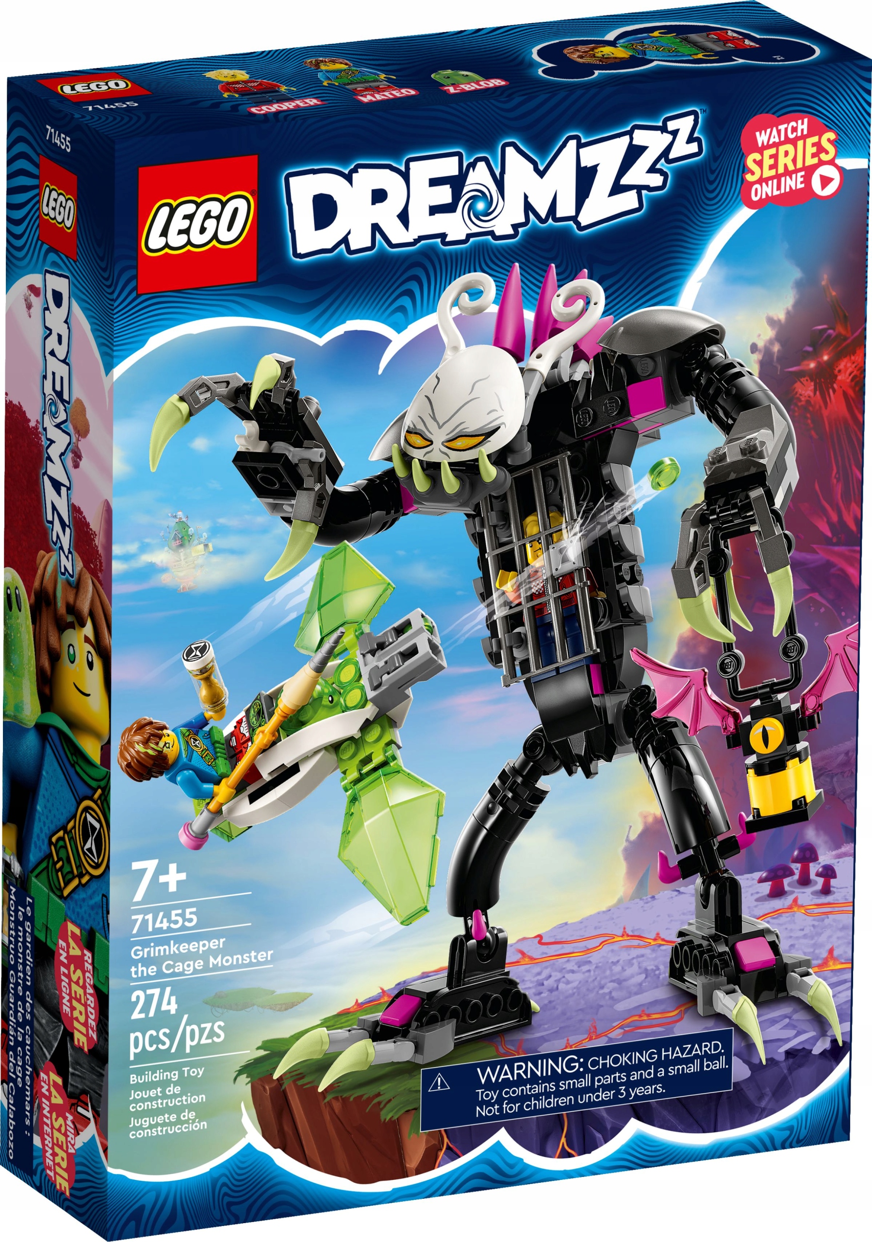 Lego 71455 DREAMZzz Klatkoszmarnik