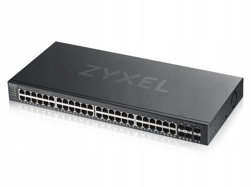Zyxel GS1920-48v2 50-port Gigabit WebManaged Switch, 44x gigabit RJ45, 4x g