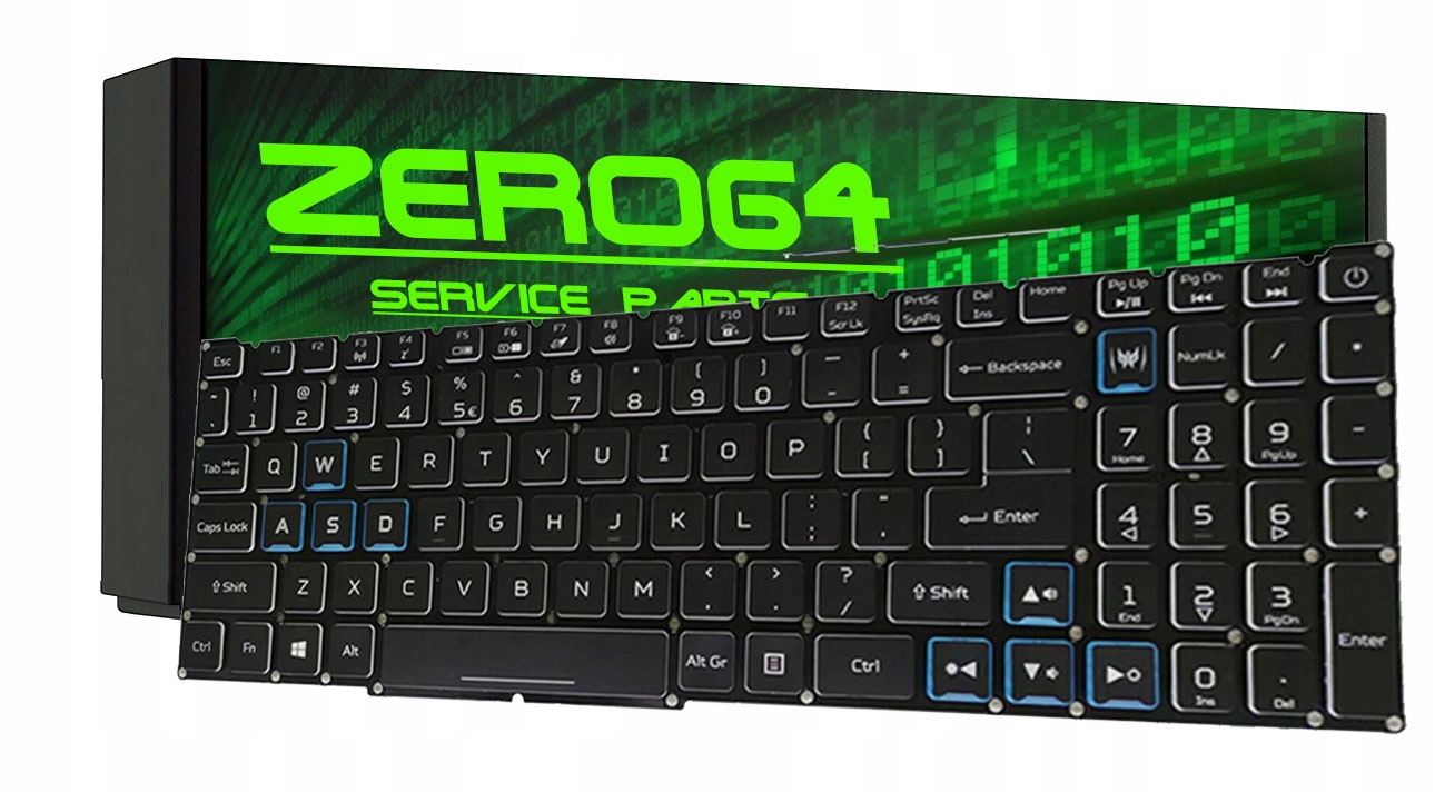 Klávesnice Pro Acer Predator Helios PH317-54 PH317-54-70Z5 PH317-53 PH317-55