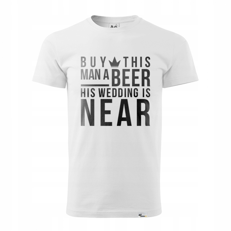 

KT083 - L / Koszulka na Wieczór Kawalerski biała