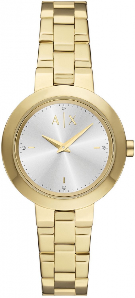 Dámské módní hodinky Armani Exchange AX5180, zlaté