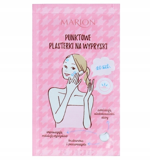 

Plasterki punktowe na wypryski w saszetce