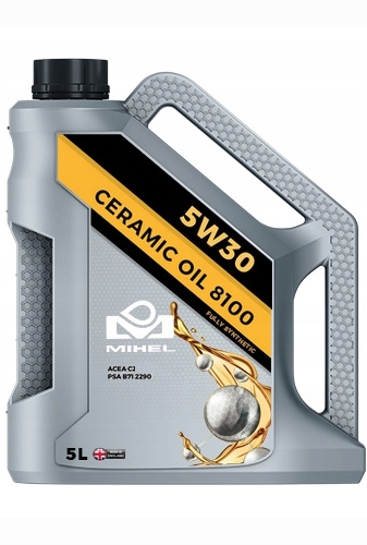 

Mihel Oil 8100 5W30 syntetyczny olej Ceramiczny 5L