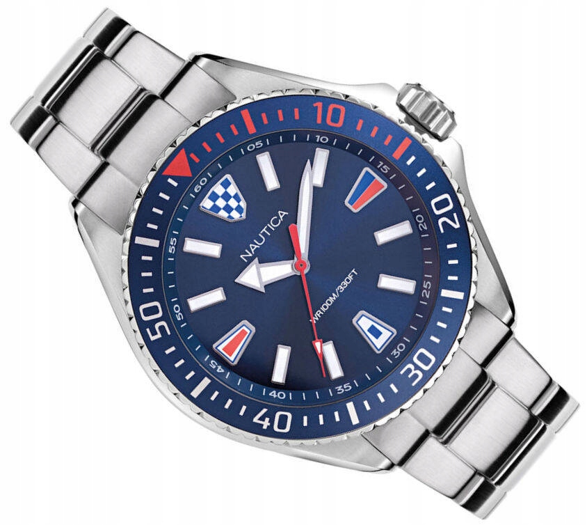 Sportovní Pánské Vodotěsné Hodinky Nautica Na Náramku NAPCPS904 100 M