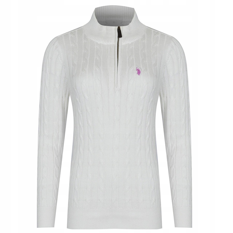 Dámský svetr U.s. Polo Assn. WP23 KT410 Bílý M