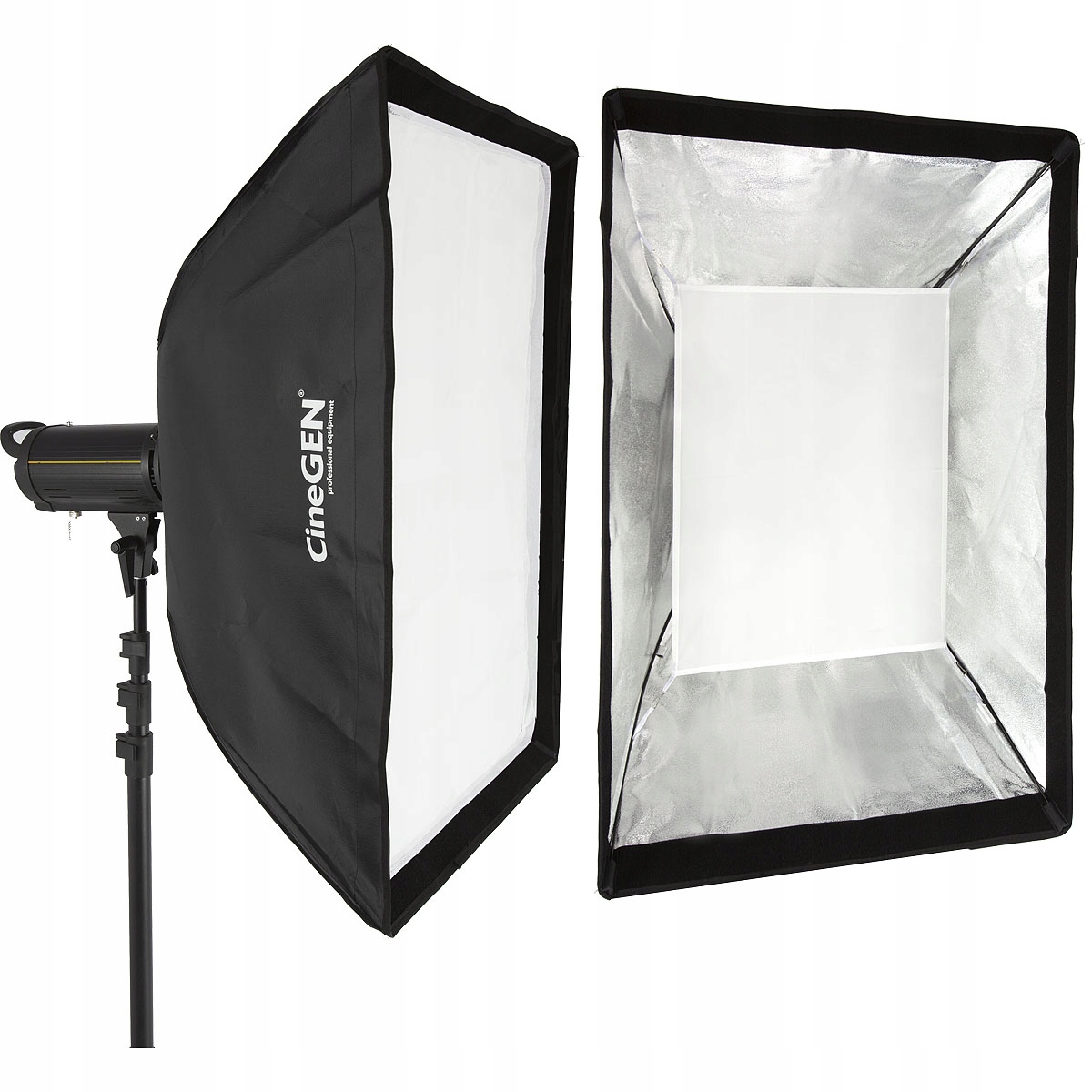 Softbox 60x90 cm + Mocowanie Bowens + 2x Dyfuzor