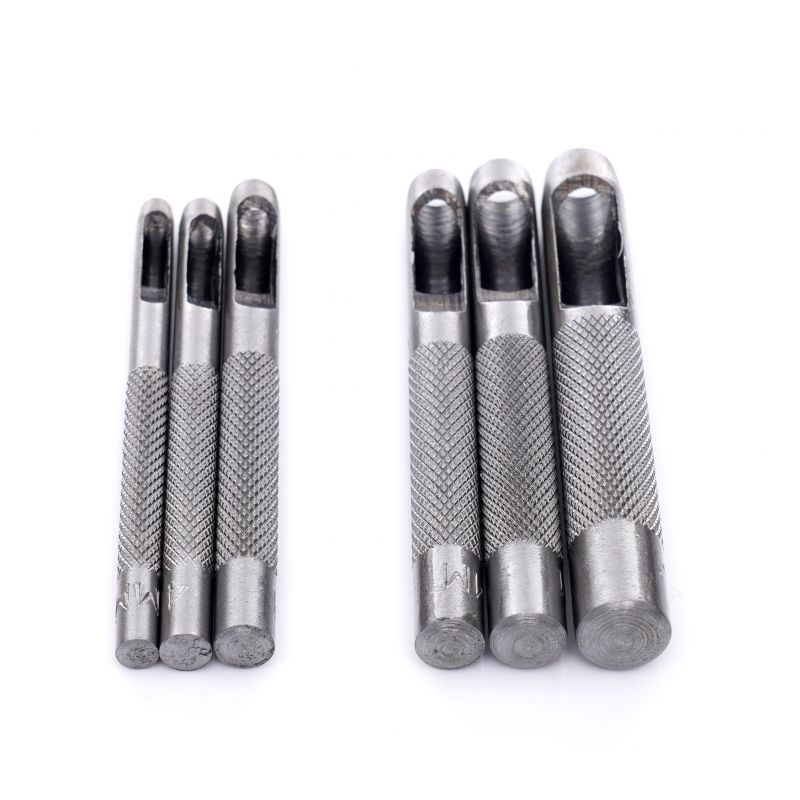 Wycinaki dziurkacz wybijaki do otworów 3-8mm 6 sztuk Kraft&dele KD11201