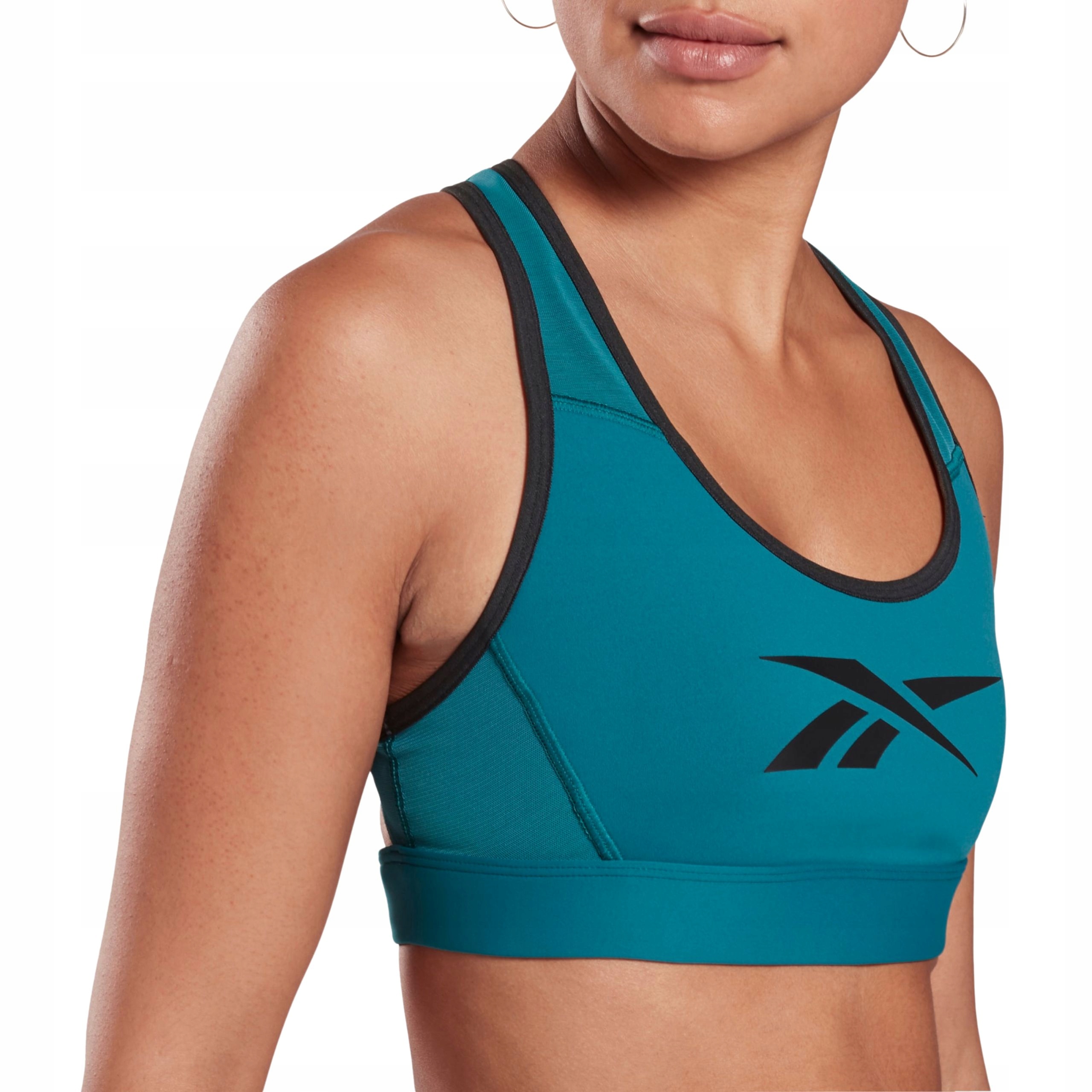 Damski stanik sportowy Reebok S Hero Racer Pad Br M