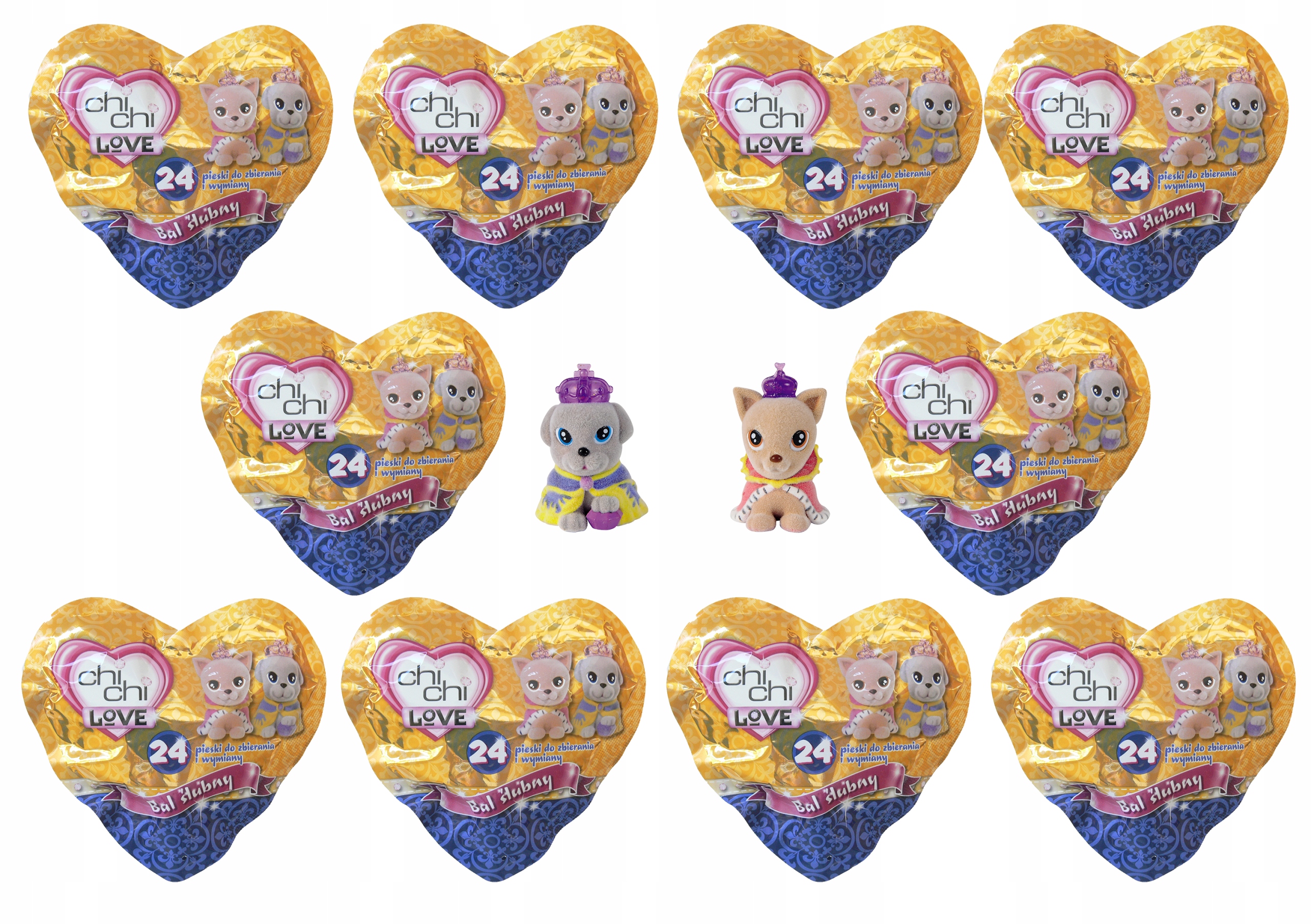 

Chi Chi Bal Saszetka Figurka Flokowana 10 +1 Szt