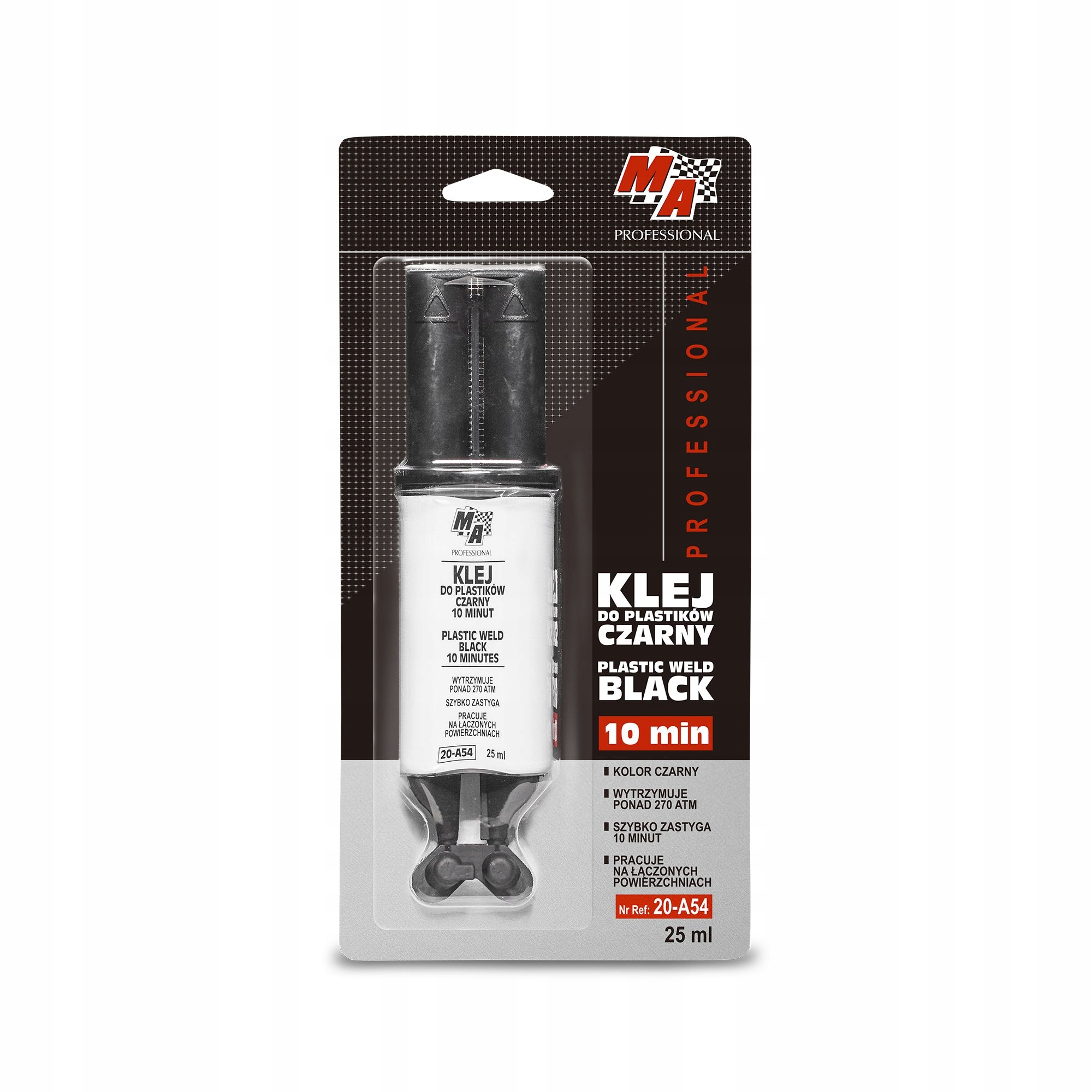 

Klej Do Spawania Plastiku 10 Minut Czarny 25ML