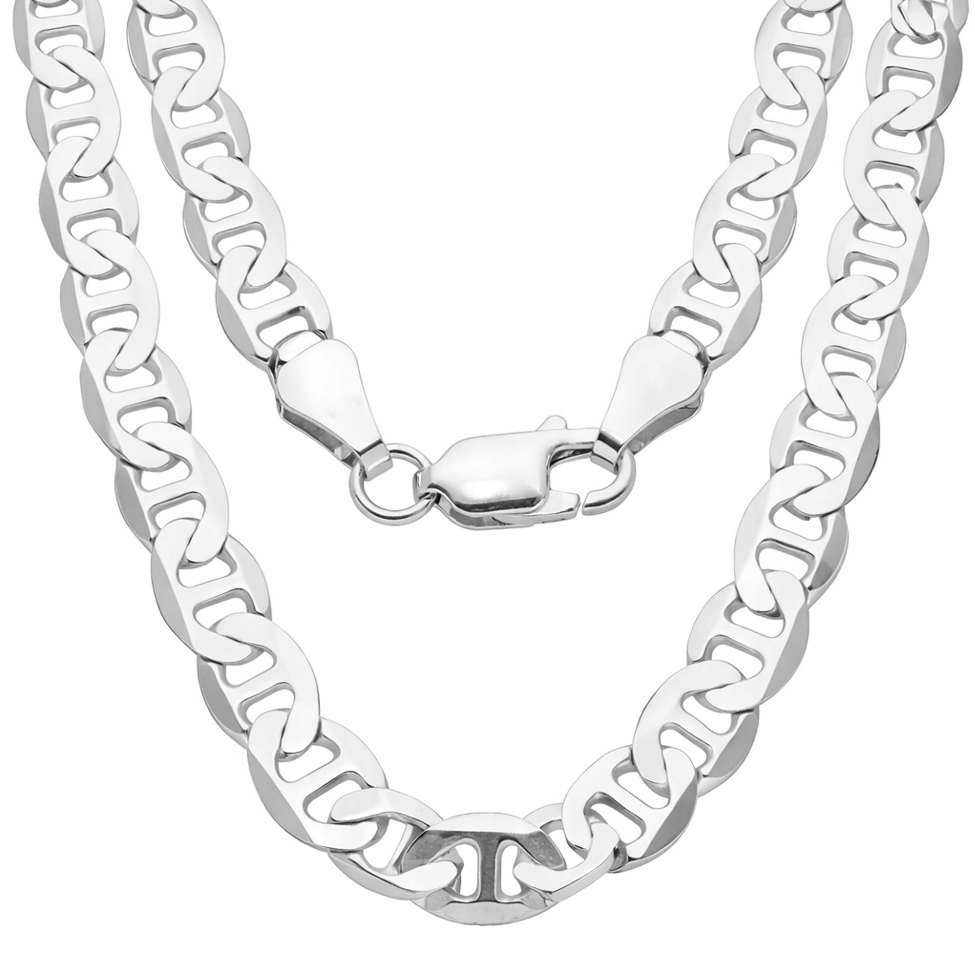 Stříbrný řetízek 925 Ankier Marina Gucci 5 mm pánský dámský 55 cm