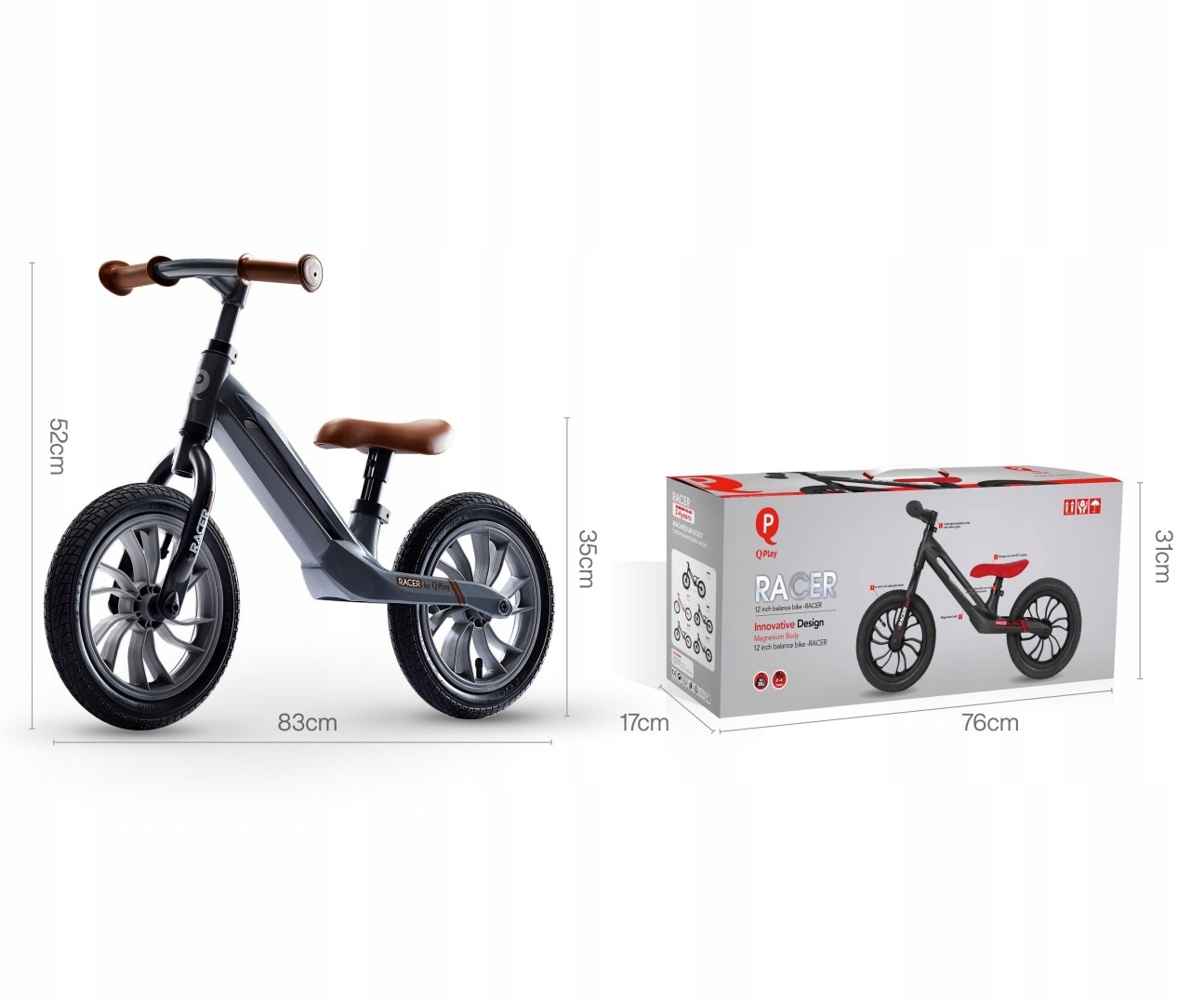 JEŹDZIK ROWER ROWEREK BIEGOWY REGULACJA KIEROWNICY Marka Qplay