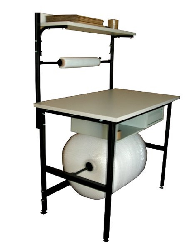 Stół do pakowania paczek 120 x 70 stanowisko Marka JBM