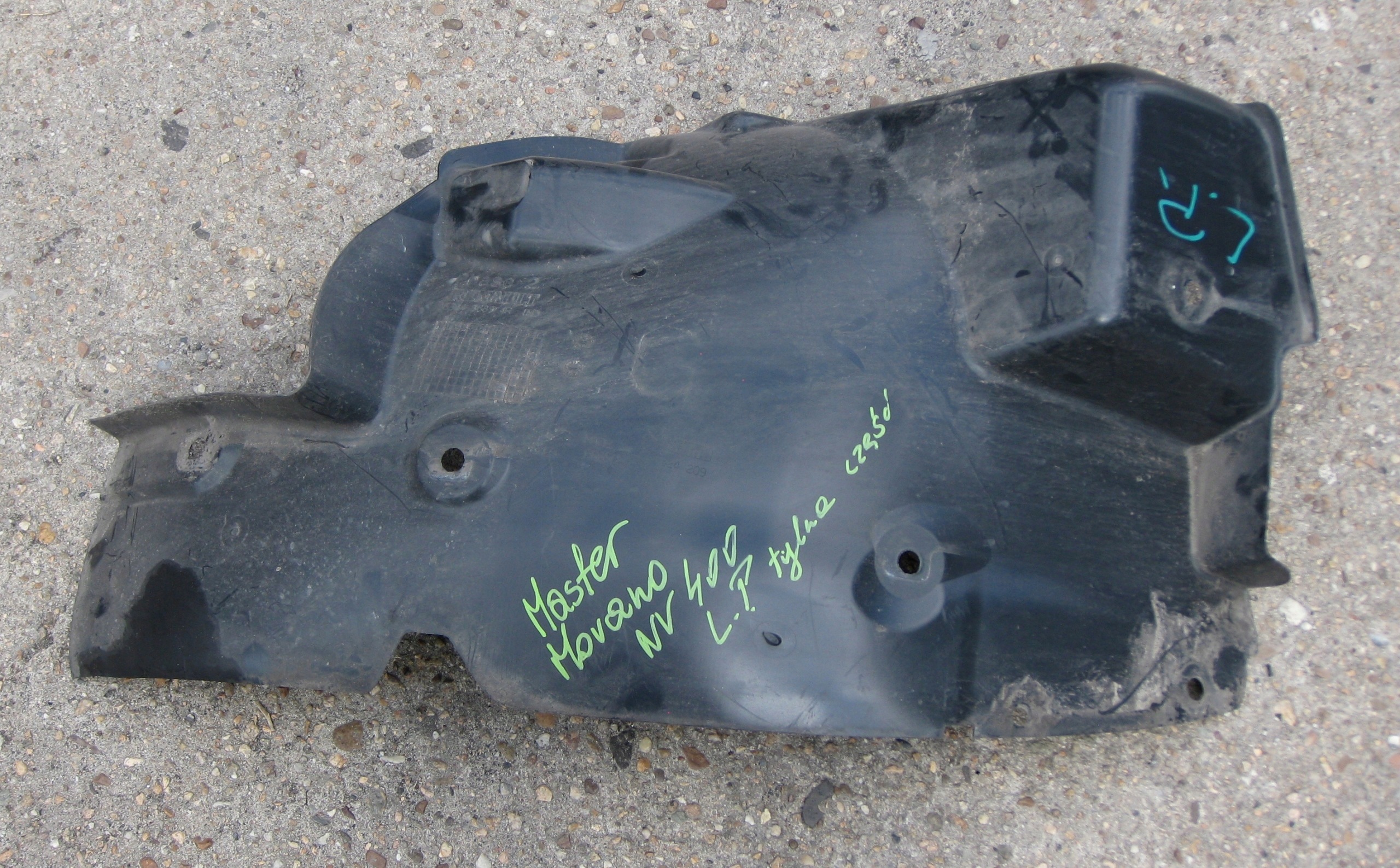 RENAULT MASTER III LIFT IV mudguard left front rear part 638436894R