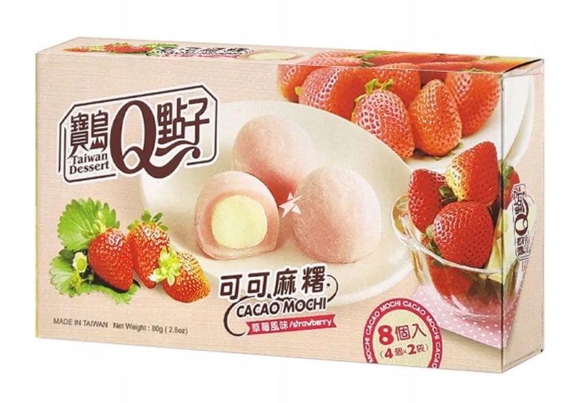 

Cacao Mochi Truskawka