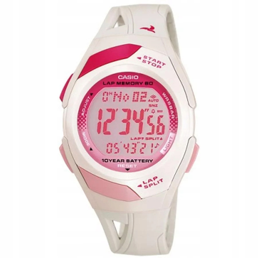 Dámské hodinky Casio STR-300-7EG bílé