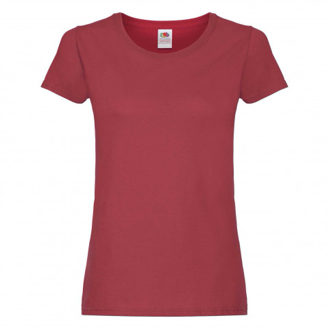 

Tshirt damski koszulka Fruit of Loom Ceglasty L