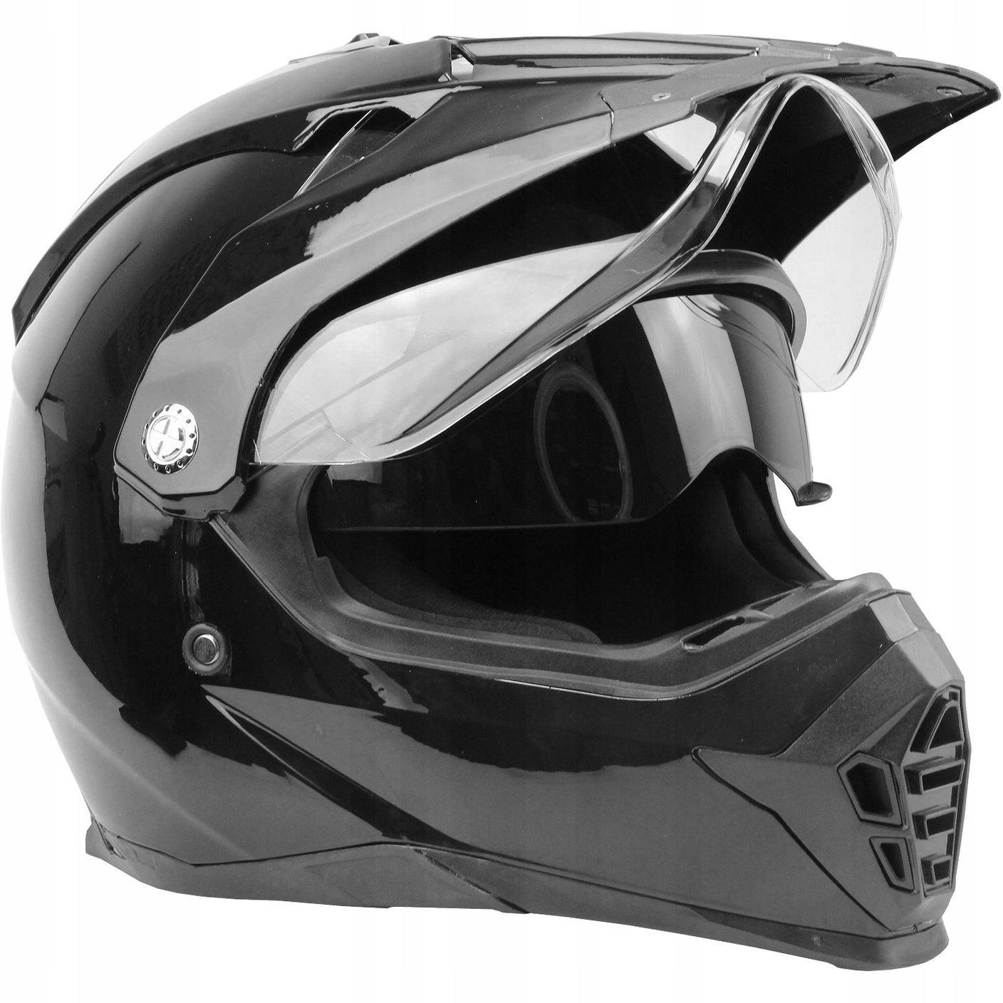 

Kask Cross Enduro Blenda Szyba WL-901 Black M