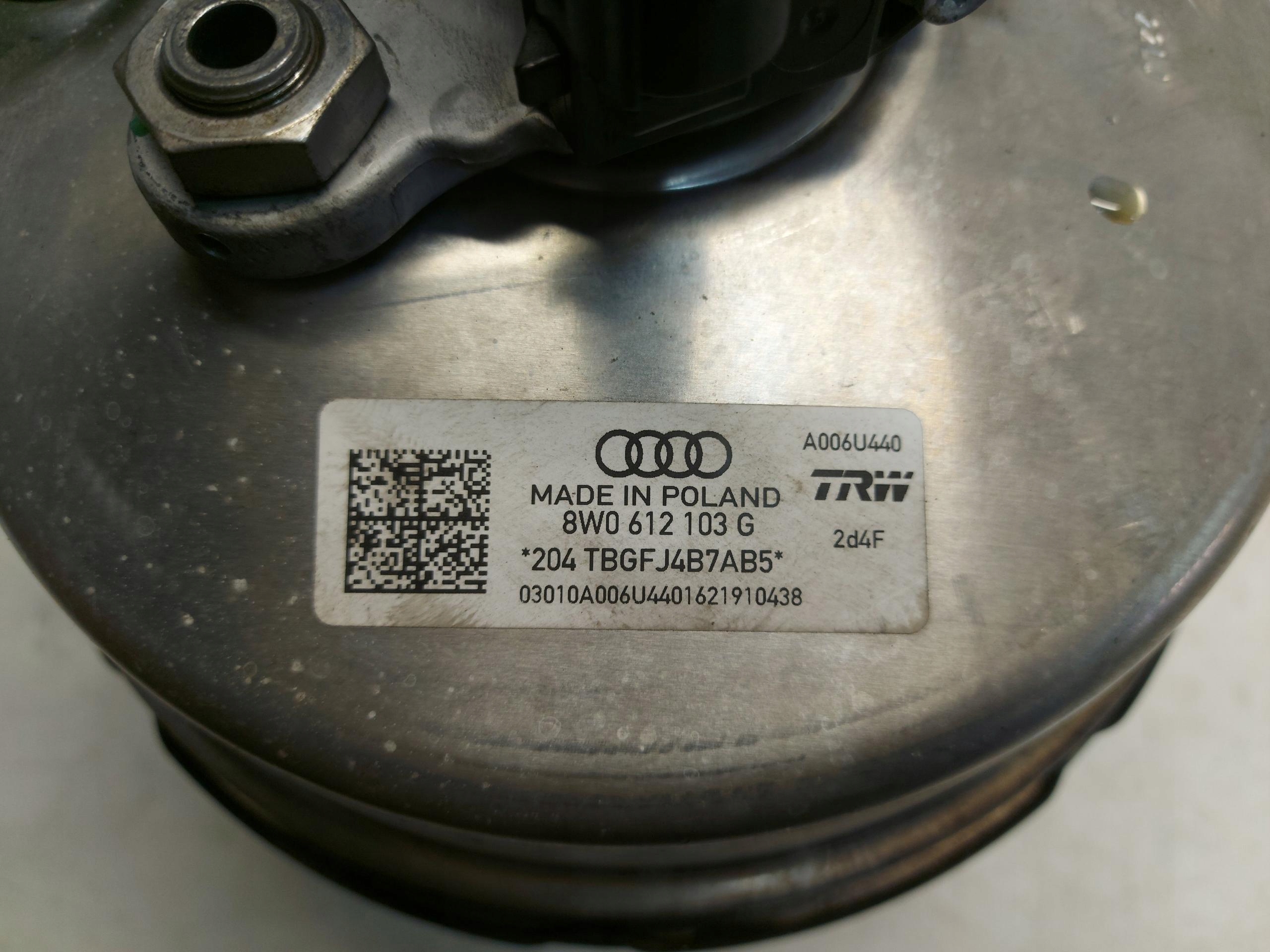 AUDI RS5 8W8 F5 Servofreno servo 8W0612103G