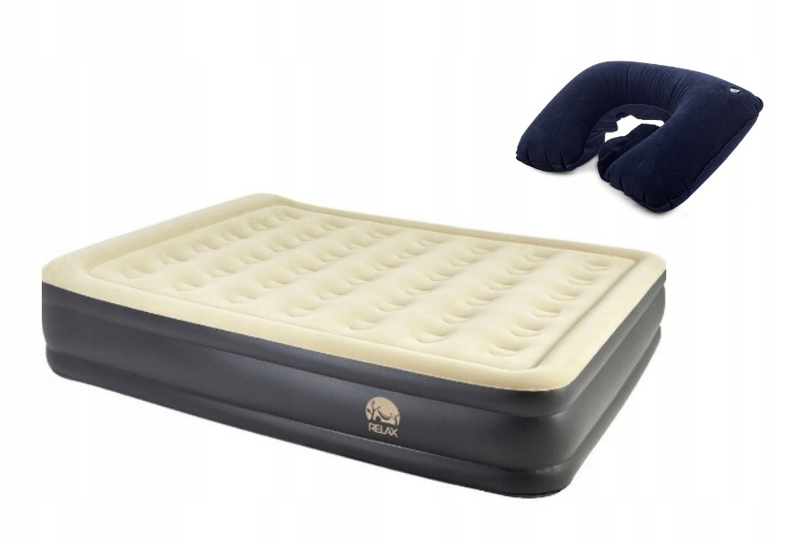 Posteľný matrac s Pvc pumpou 152 cm 203 cm 43 cm 230 V vankúš