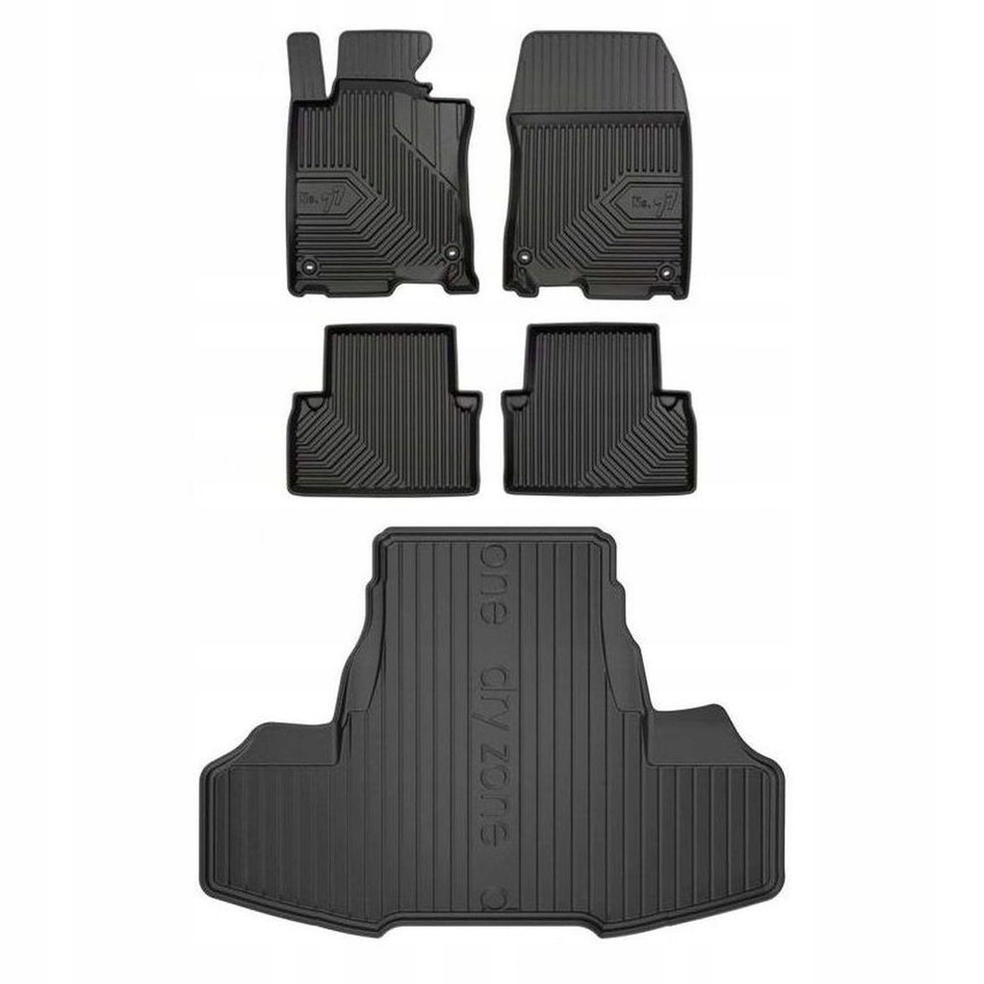 Gumová sada kobercov a rohože Honda Accord VIII 2008-2015