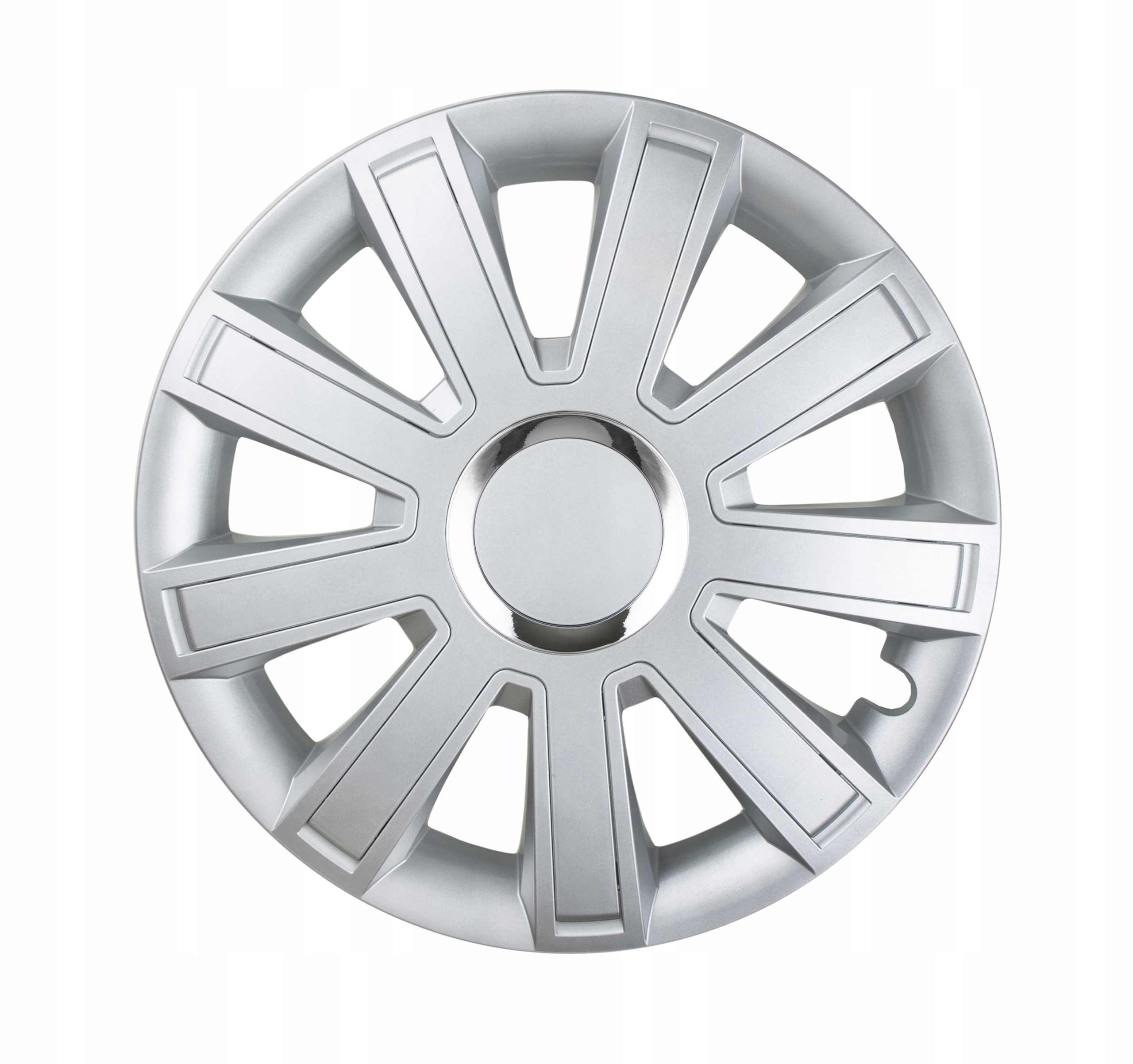 

Kołpaki Flash 15" Srebrne uniwersalne Kpl 4 Sztuki
