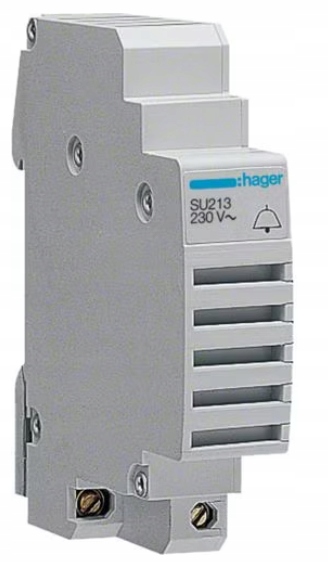 

SU213 Dzwonek modułowy na szyne 230V Hager
