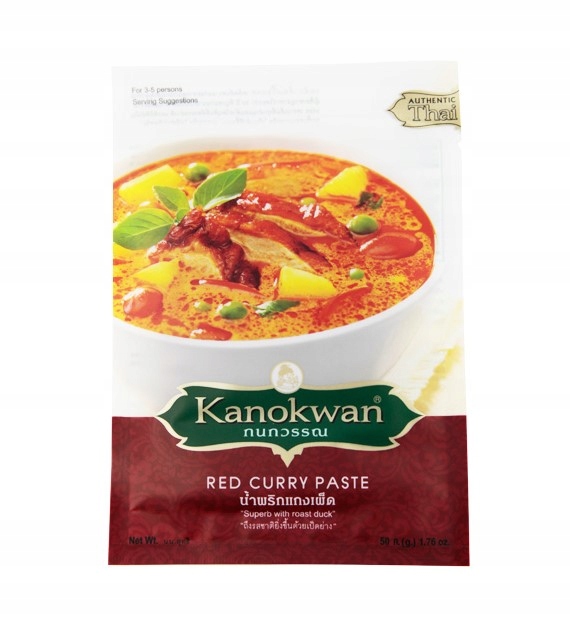 

Kanokwan Czerwona pasta curry 50 g