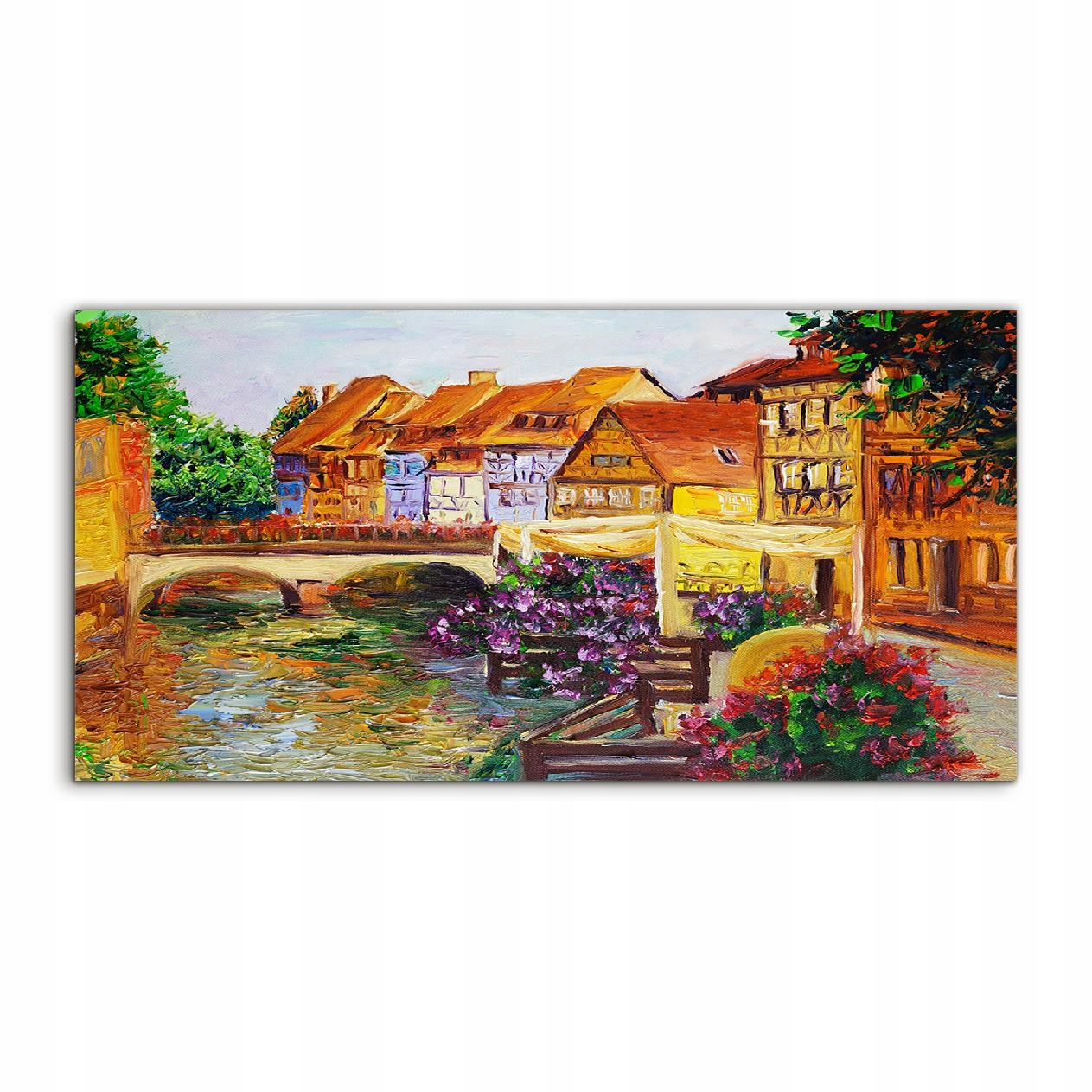 Akrylový obraz 120x60 moderné Benátky Taliansko Voda