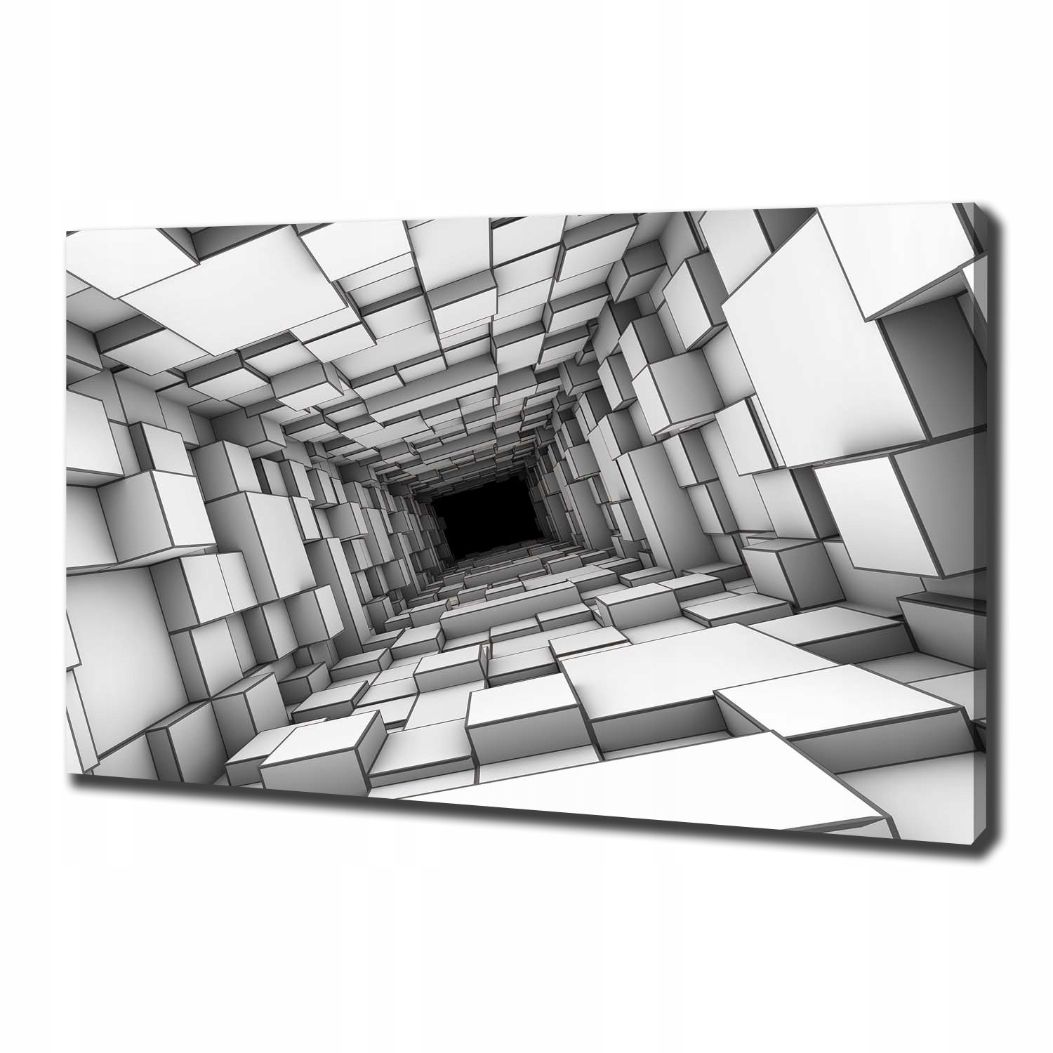

Foto obraz na płótnie Tunel z sześcianów 100x70 cm