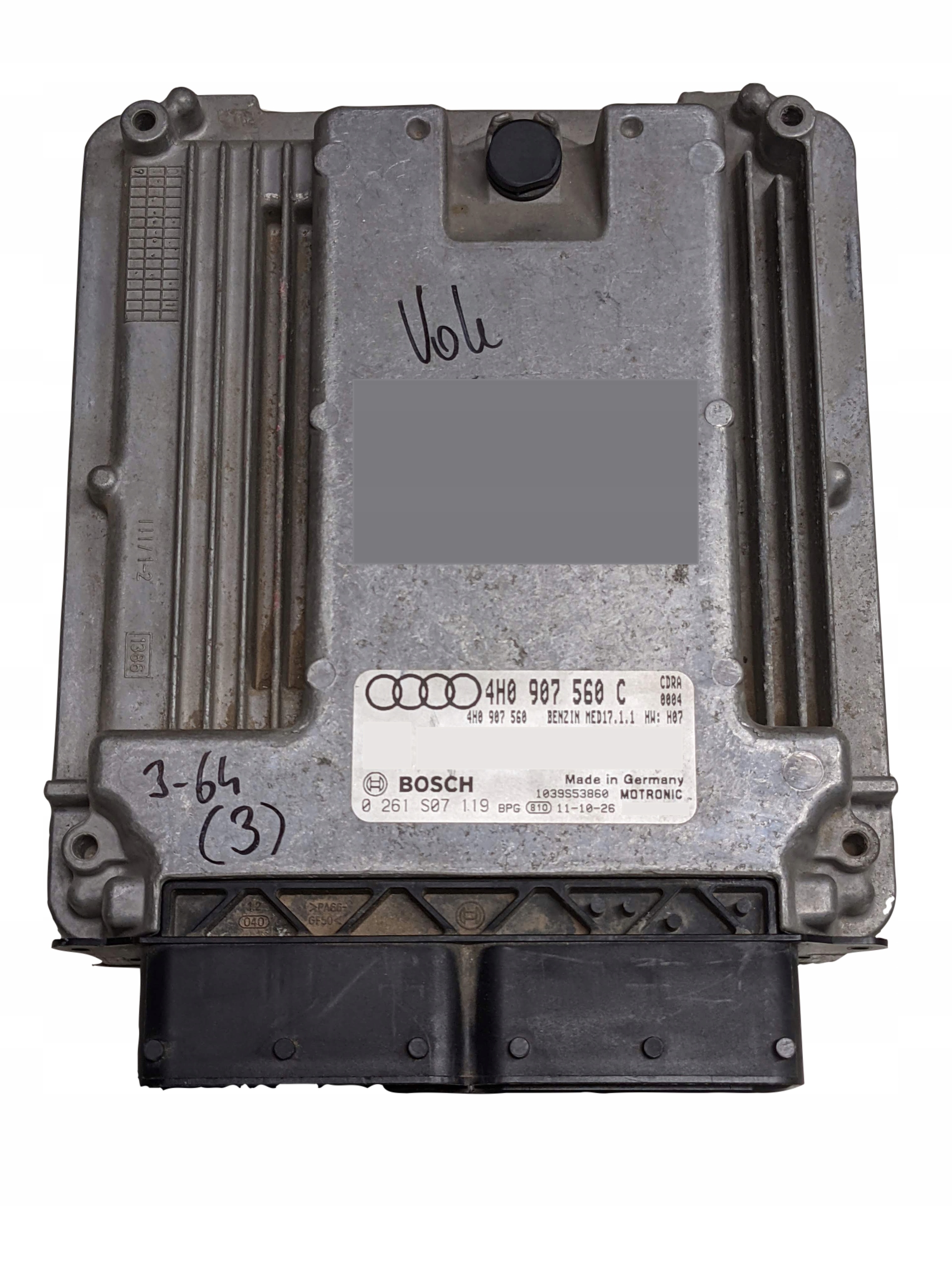 ECU AUDI A8 4.2 FSI 0261S07119 4H0907560C