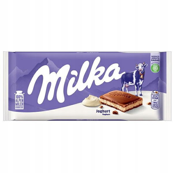 23 Sztuki Milka Czekolada 100g Jogurt