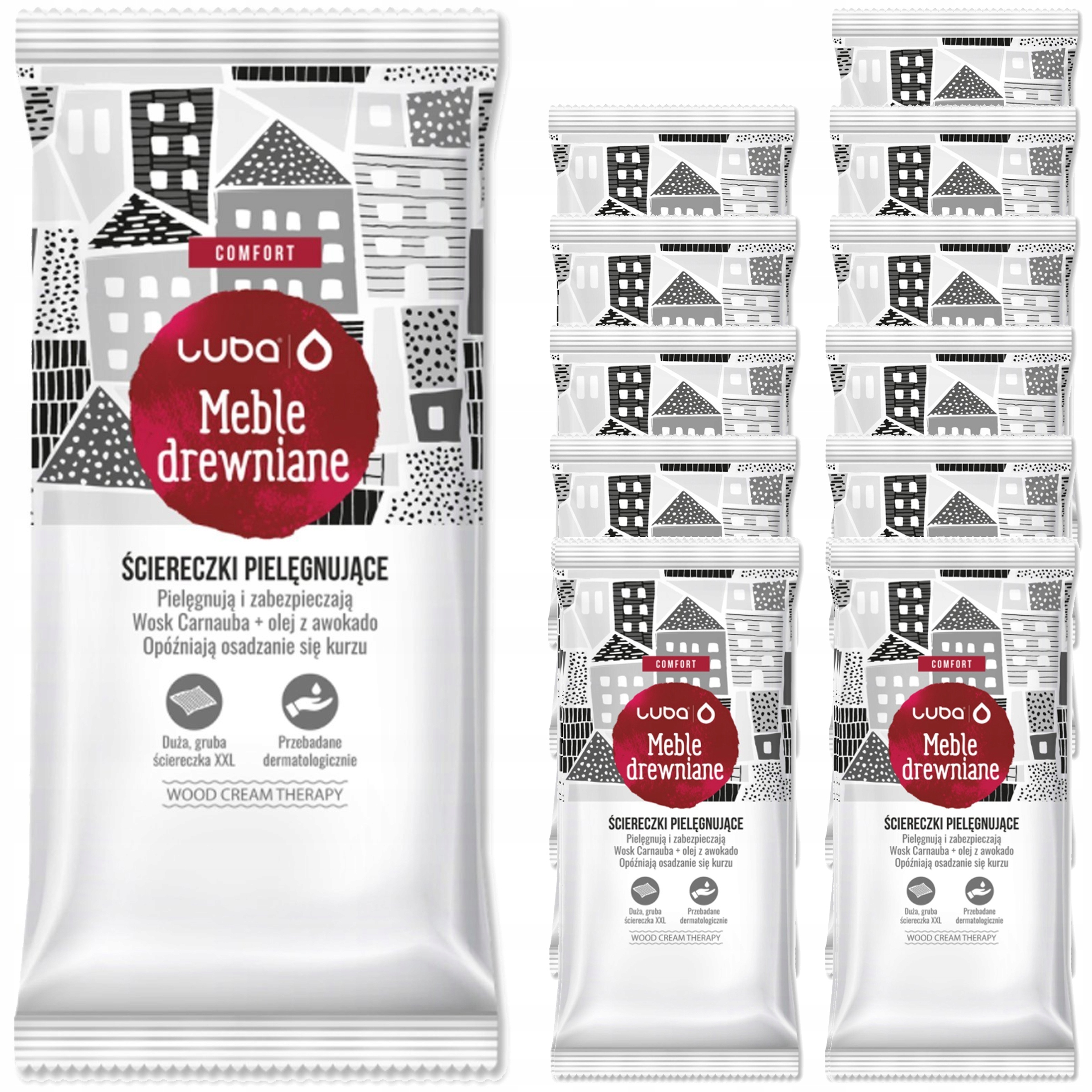 

Chusteczki do mebli ogrodowych 12x32szt