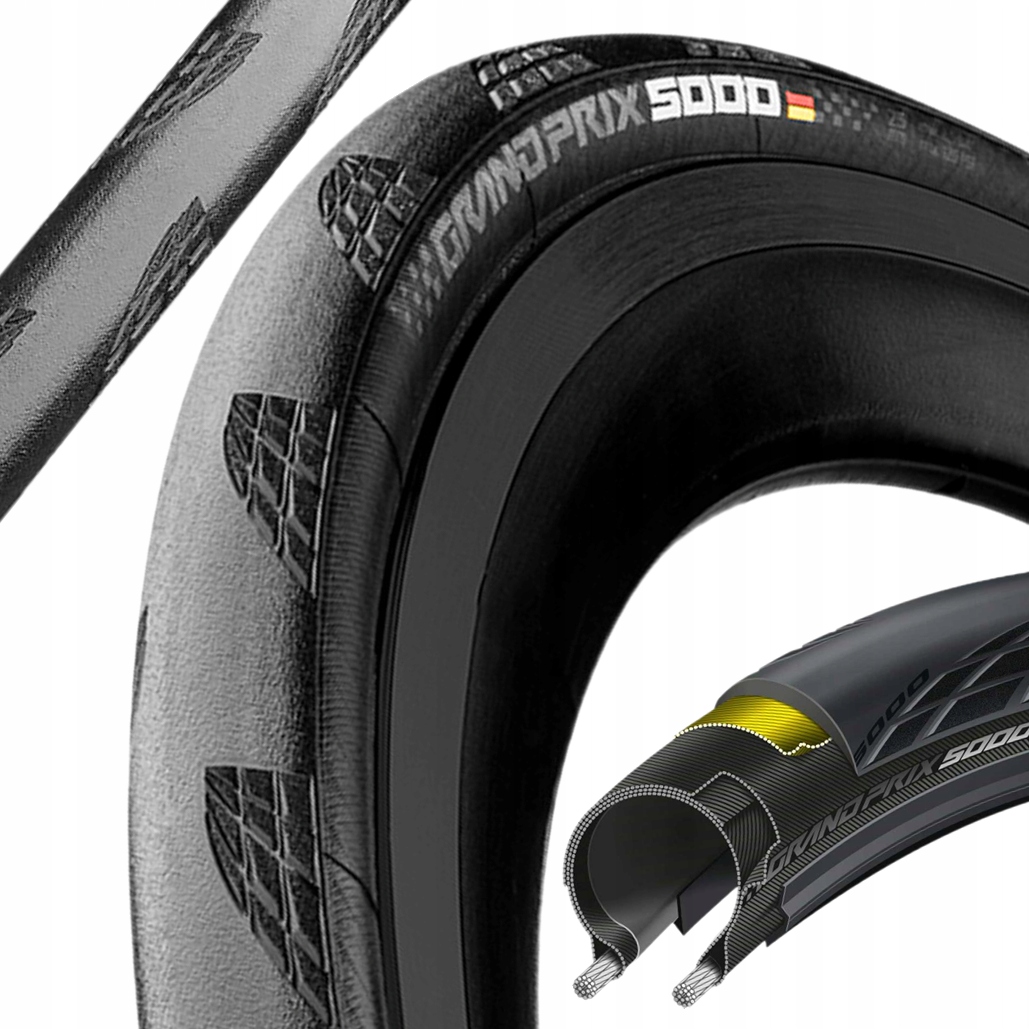 Pneumatika 700x25c Rolovací Continental Grand Prix 5000