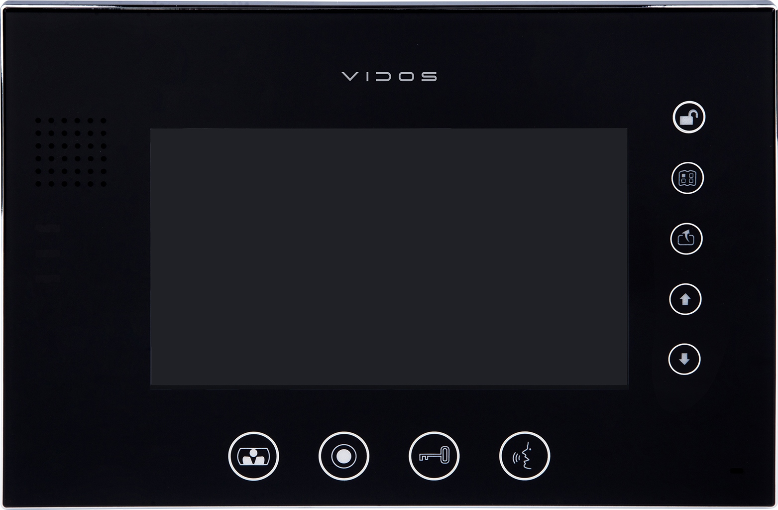 Vidos M670BS2 Monitor głośnomówiący ekran Tft LCD 7" Nano Glass Pamięć