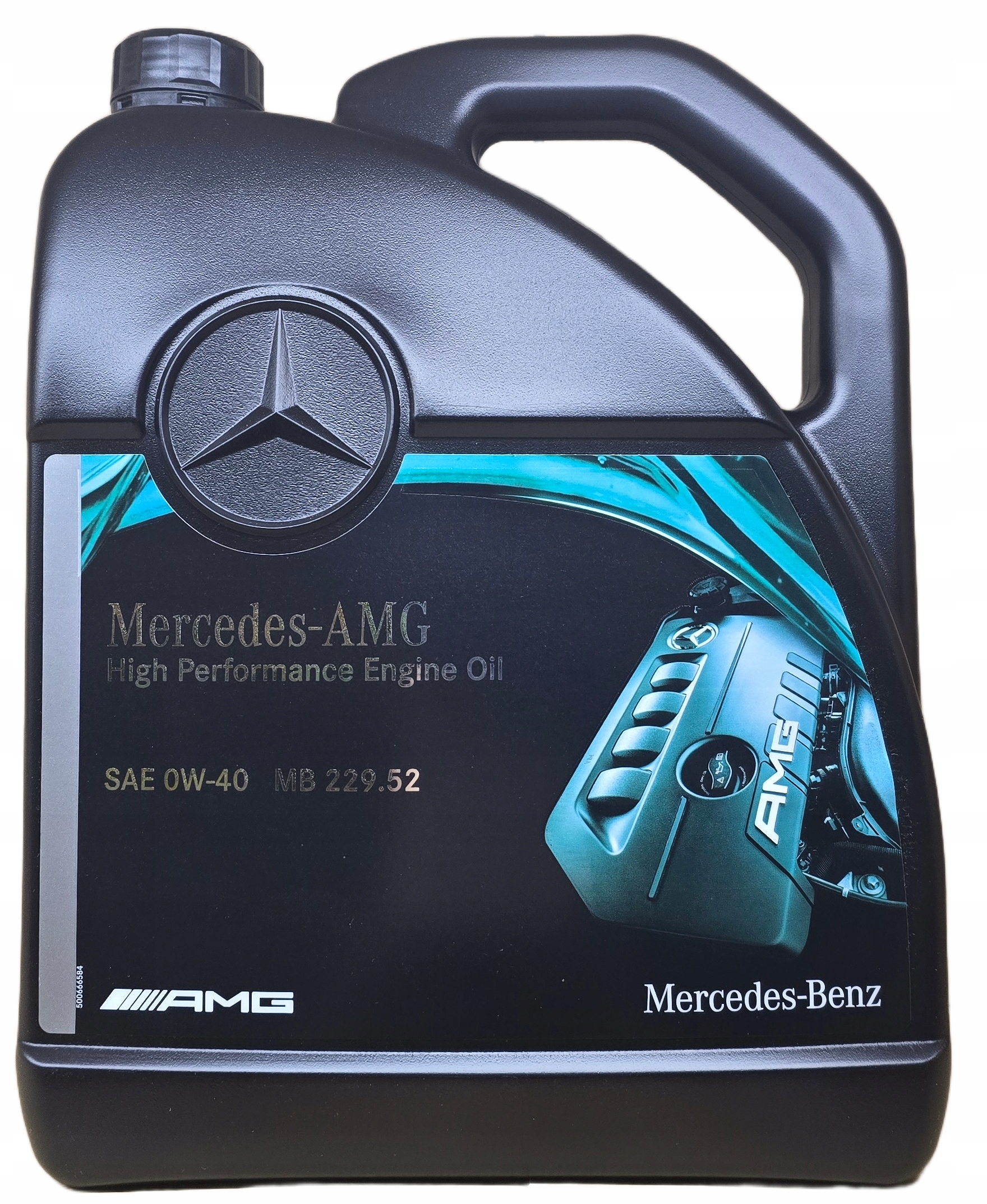 Olej Oryginał Mercedes-benz 0W40 Amg --> Mb 229.52 <-- 5L 0W-40