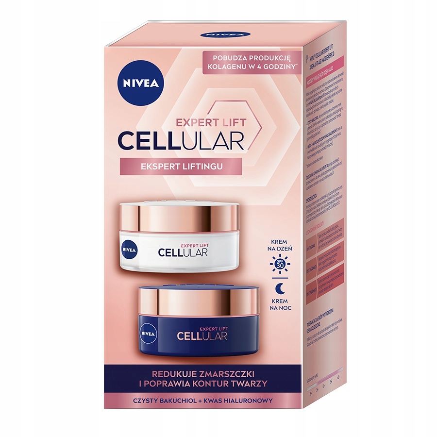 Nivea Cellular Expert Lift sada denní krém proti stárnutí SPF30 50 ml krém