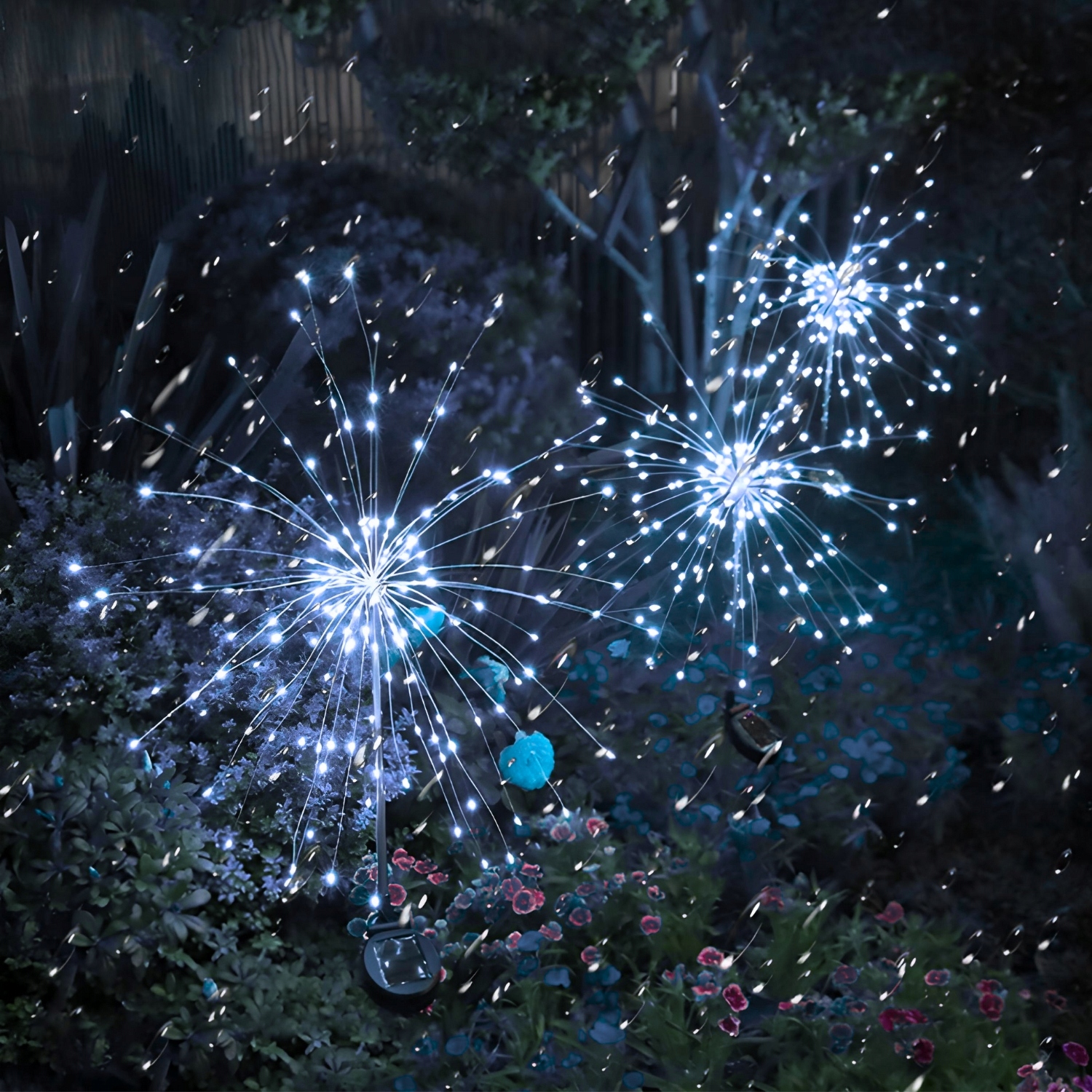 6x DUŻA LAMPA SOLARNA OGRODOWA DMUCHAWIEC LED DRZEWKO WBIJANA TARAS OGRÓD Marka inna