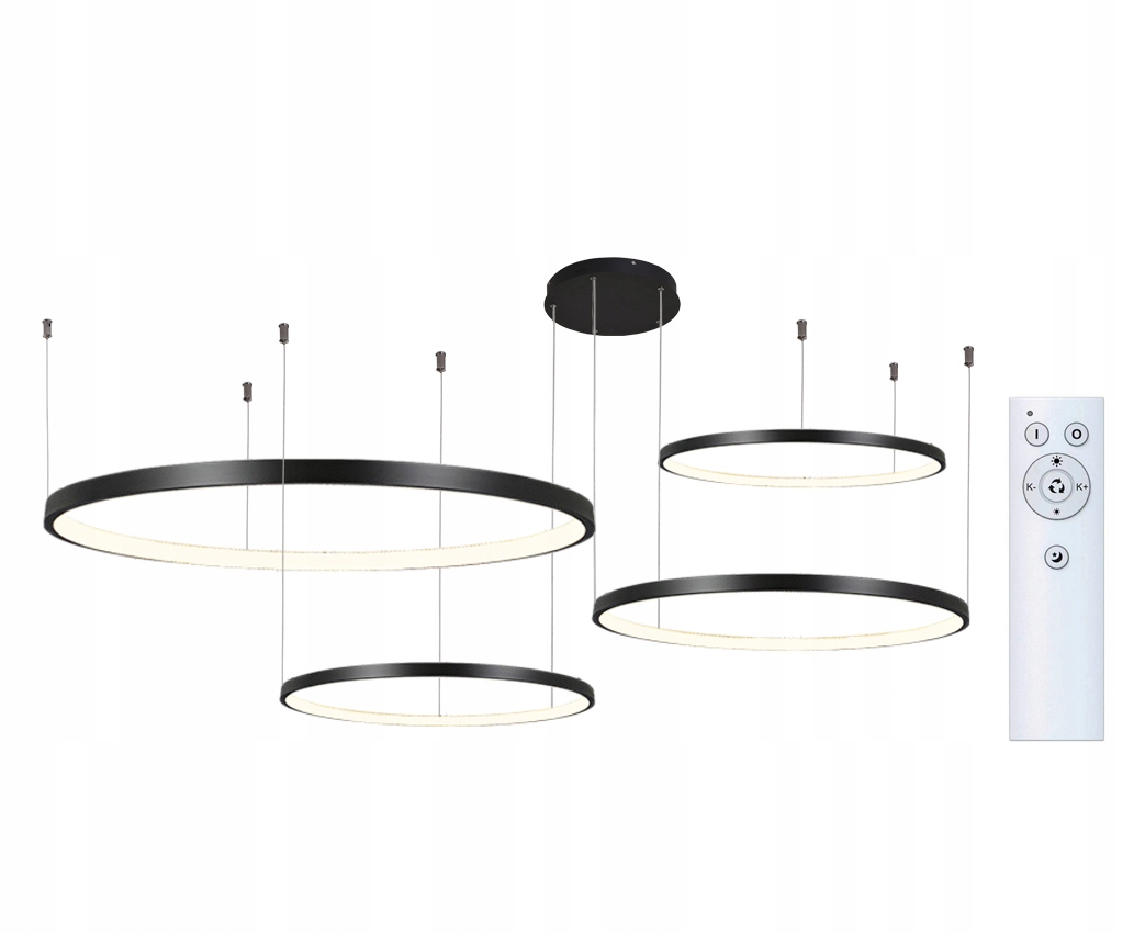 

Lampa 40/40/60/80 pilot okręgi ring żyrandol Led