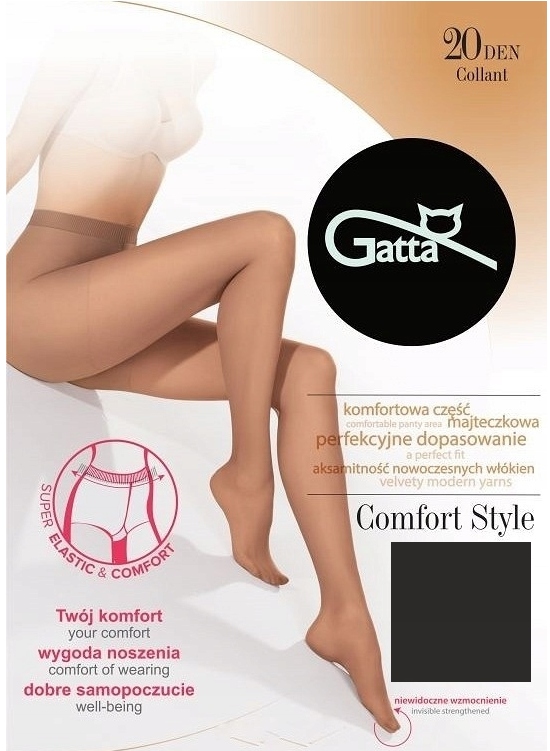 

Gatta Comfort Style lycra 20den fumo 3